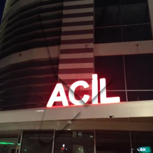 hastane acil isikli kutu harf hastane acil isikli kutu harf