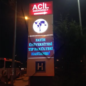 metal totem tabela metal totem tabela