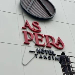 Otel Kutu Harf Tabela Montaji Otel Kutu Harf Tabela Montaji